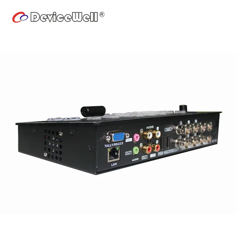 HDS7106 ТВ вещание оборудование шесть каналов портативный SDI видео коммутатор
HDS7106 ТВ вещание оборудование шесть каналов портативный SDI видео коммутатор