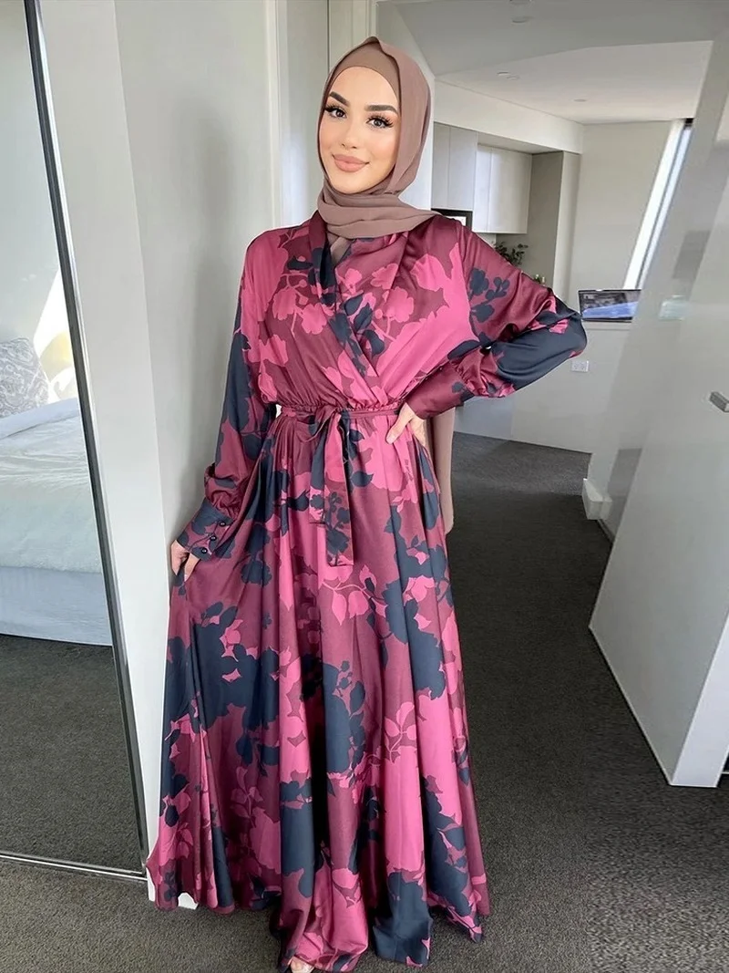 Maxi Dress for Women Elegant Suit Collar Empire Belted Long Sleeve Arab Oman Moroccan Caftan Muslim Clothes Eid 2022
Maxi Dress for Women Elegant Suit Collar Empire Belted Long Sleeve Arab Oman Moroccan Caftan Muslim Clothes Eid 2022