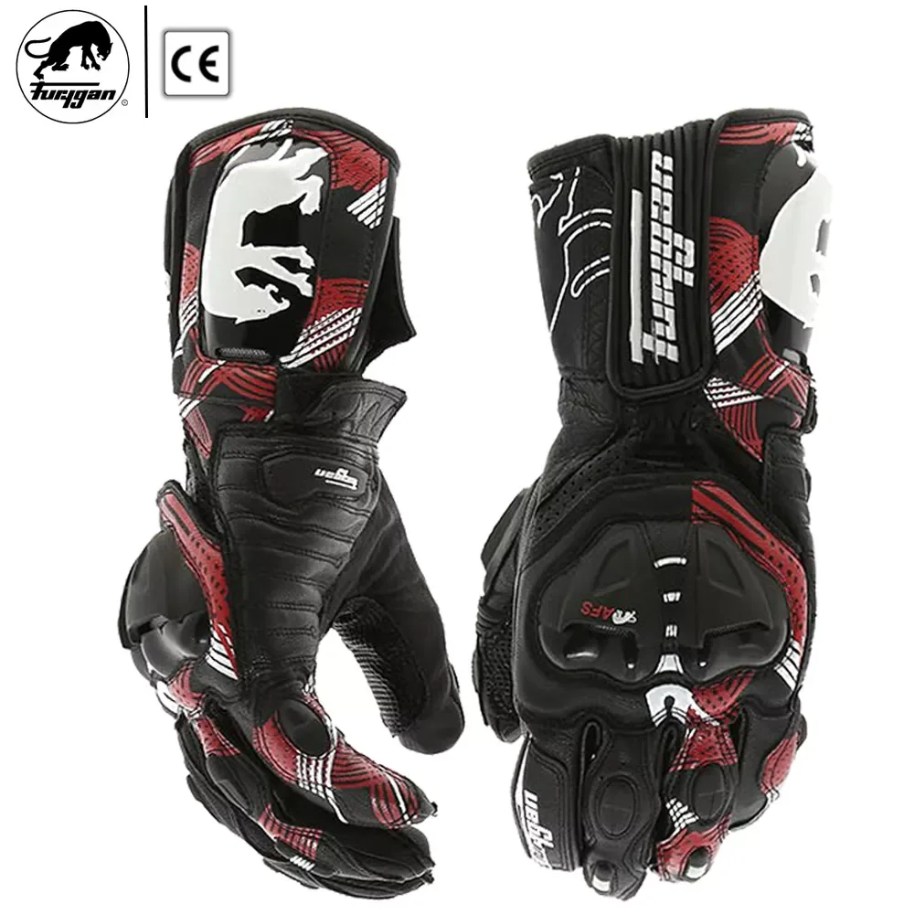 CE Certification Furygan AFS 19 Genuine Leather Motorcycle Gloves Sports Protective Gloves Motorcycle Racing Hard-Wearing Gloves
CE Certification Furygan AFS 19 Genuine Leather Motorcycle Gloves Sports Protective Gloves Motorcycle Racing Hard-Wearing Gloves
