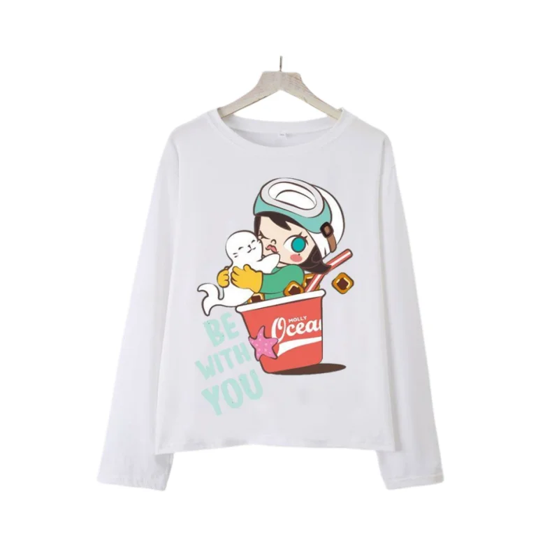 POP MART cartoon cute Molly personality long-sleeved spring and autumn students boys and girls children's clothing birthday gift
POP MART cartoon cute Molly personality long-sleeved spring and autumn students boys and girls children's clothing birthday gift