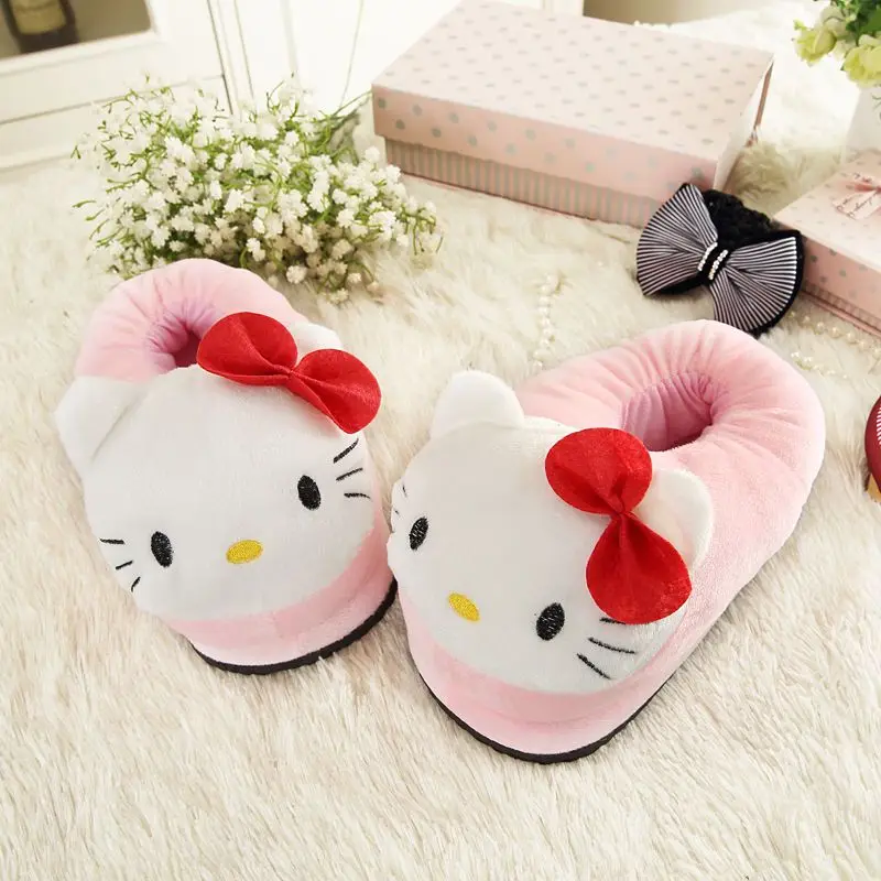 Sanrioes Anime Hello Kitty Big Head Winter Shoes Kawaii Cartoon Doll Women Soft Y2K Home Fluffy Shoes Warm Indoor Slippers Gift
Sanrioes Anime Hello Kitty Big Head Winter Shoes Kawaii Cartoon Doll Women Soft Y2K Home Fluffy Shoes Warm Indoor Slippers Gift