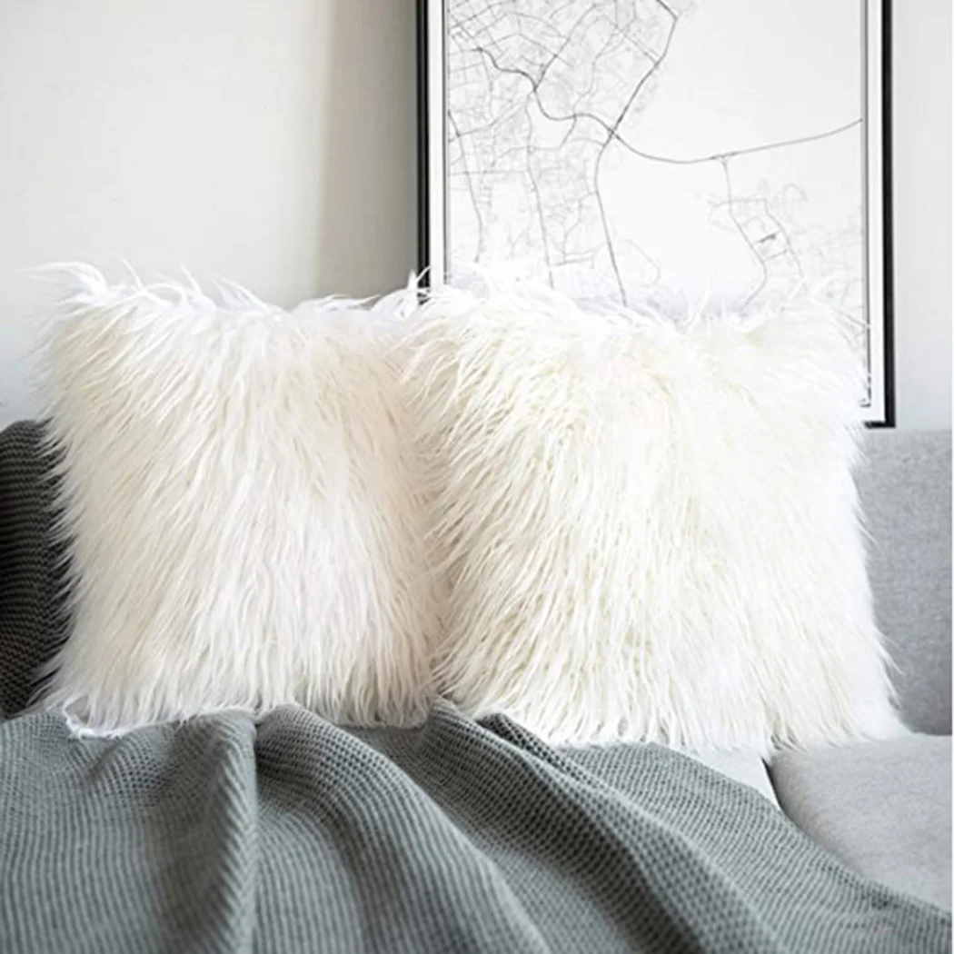 Soft Fur Sofa Pillow Plush Square Luxury Cushion Cover Home Room Decor Cover Pillows Princess Room Hotel Throw Pillow
Soft Fur Sofa Pillow Plush Square Luxury Cushion Cover Home Room Decor Cover Pillows Princess Room Hotel Throw Pillow