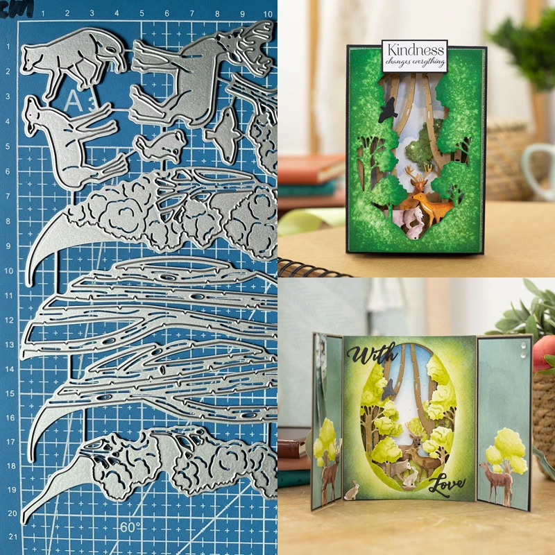 Lucky Goddess Metal Cutting Dies Wonderful Woodland Diy Scrapbooking Photo Album Decorative Embossing Paper Card Crafts
Lucky Goddess Metal Cutting Dies Wonderful Woodland Diy Scrapbooking Photo Album Decorative Embossing Paper Card Crafts