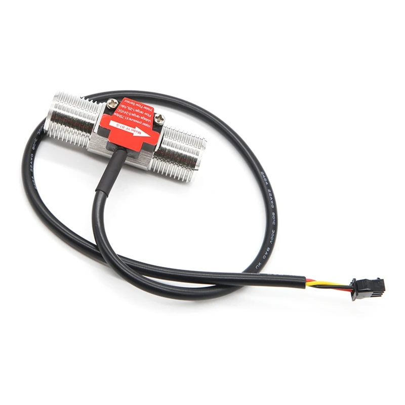 Upgraded Liquid Flow Meter G1/2" Thread Water Flow Hall Effect Sensor Switch Flowmeter Counter for Water Fountain System
Upgraded Liquid Flow Meter G1/2" Thread Water Flow Hall Effect Sensor Switch Flowmeter Counter for Water Fountain System
