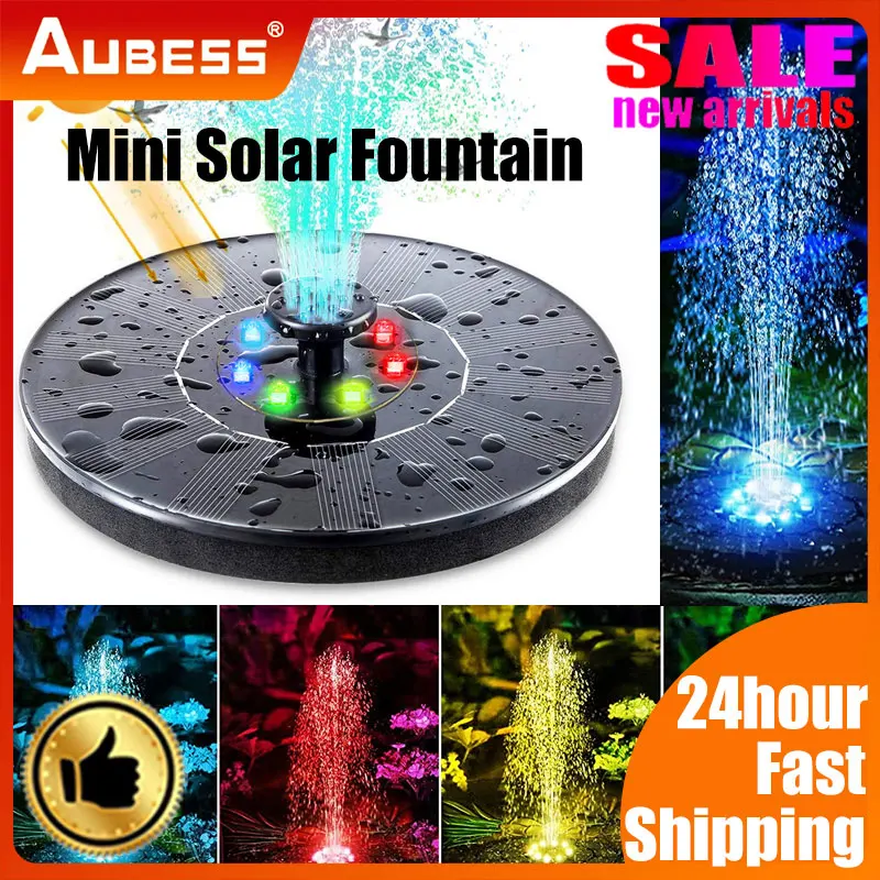 Mini Solar Fountain Pool Pond Waterfall Sun Fountain Garden Decoration Outdoor Bird Bath Solar Powered Fountain Floating Water
Mini Solar Fountain Pool Pond Waterfall Sun Fountain Garden Decoration Outdoor Bird Bath Solar Powered Fountain Floating Water
