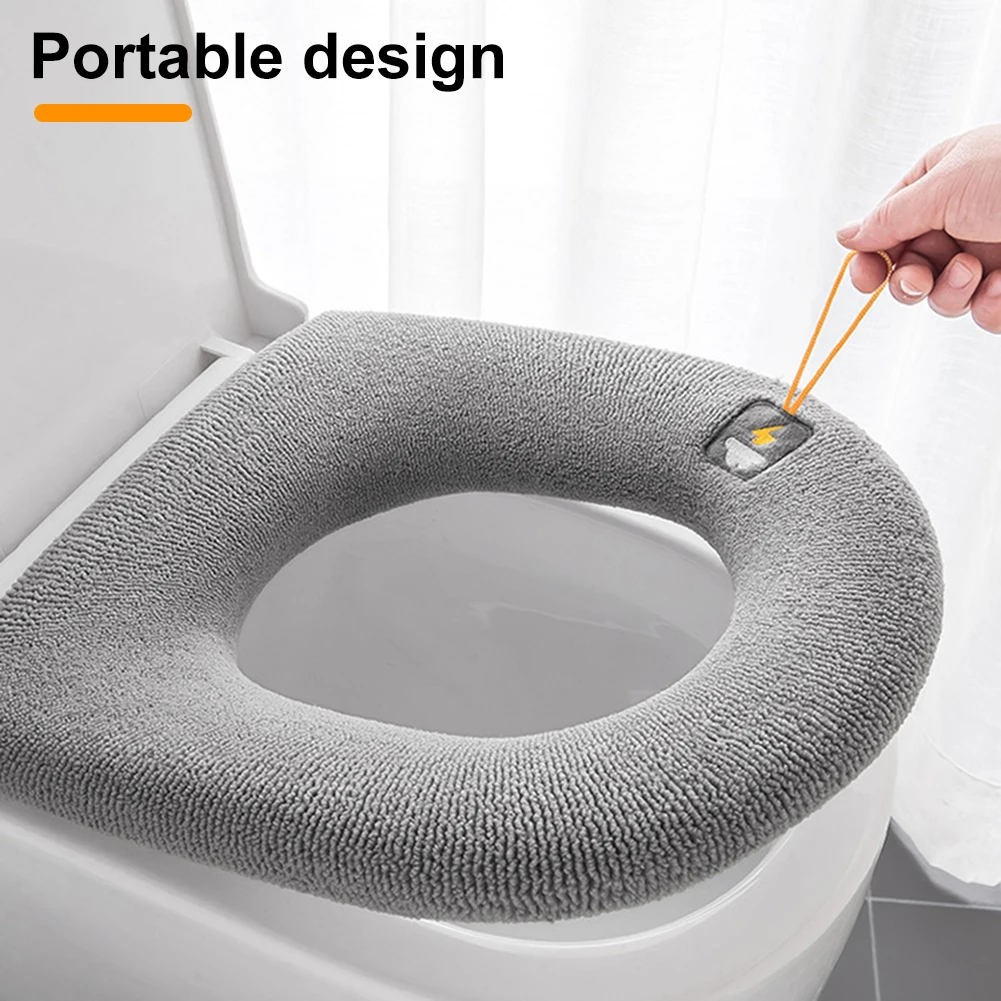 NEW Winter Warm Toilet Seat Cover Thicken Closestool Mat Knitted Seat Cushion Washable O-shape Pad fit all kinds of toilet seat
NEW Winter Warm Toilet Seat Cover Thicken Closestool Mat Knitted Seat Cushion Washable O-shape Pad fit all kinds of toilet seat