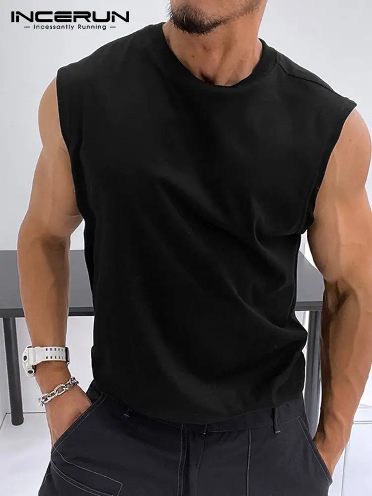 Casual All-match Waistcoat Men Sports Sleeveless Solid Hot Sale Vests Fashion Streetwear Male Tank Tops S-3XL INCERUN Tops 2022
Casual All-match Waistcoat Men Sports Sleeveless Solid Hot Sale Vests Fashion Streetwear Male Tank Tops S-3XL INCERUN Tops 2022
