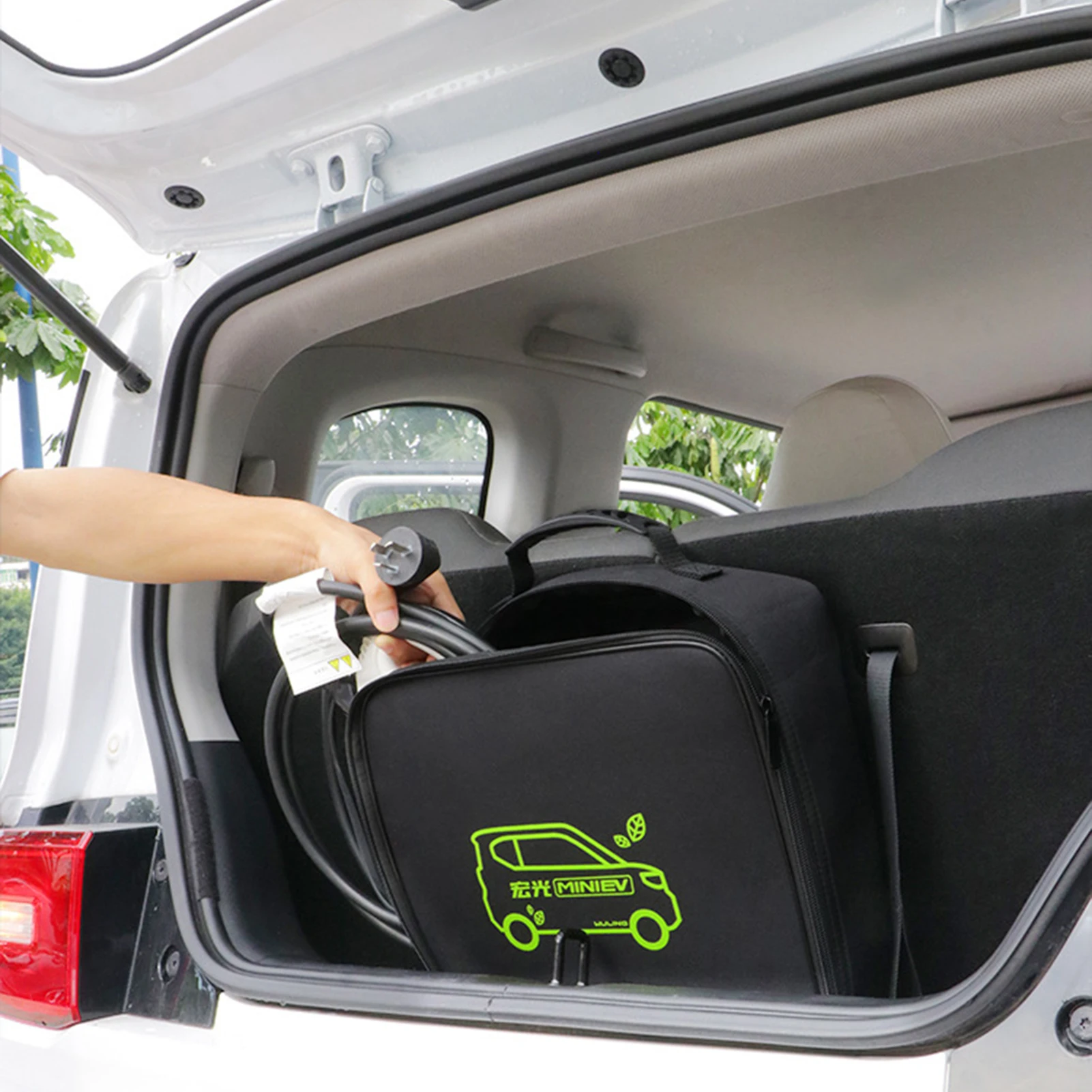 Large Capacity Car Battery Jumper Cable Bag Auto Trunk Tools Storage Organizer For Electric Vehicle Charging Cables Cords Hoses
Large Capacity Car Battery Jumper Cable Bag Auto Trunk Tools Storage Organizer For Electric Vehicle Charging Cables Cords Hoses
