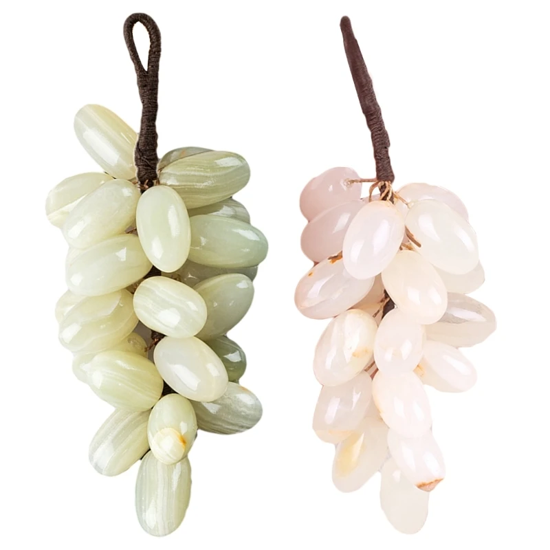 Natural Crystal Jade Grape Ornament Decorative Stone Ornaments Supplies for School Office Study Room Decorations Crafts
Natural Crystal Jade Grape Ornament Decorative Stone Ornaments Supplies for School Office Study Room Decorations Crafts