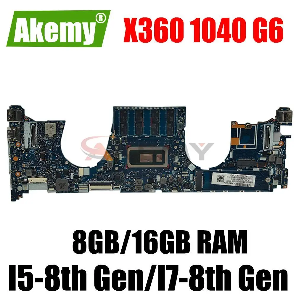 For HP EliteBook X360 1040 G6 Laptop motherboard Mainboard HSN-I29C 6050A3037501 Motherboard with I5 I7 8th Gen CPU 8GB 16GB RAM
For HP EliteBook X360 1040 G6 Laptop motherboard Mainboard HSN-I29C 6050A3037501 Motherboard with I5 I7 8th Gen CPU 8GB 16GB RAM
