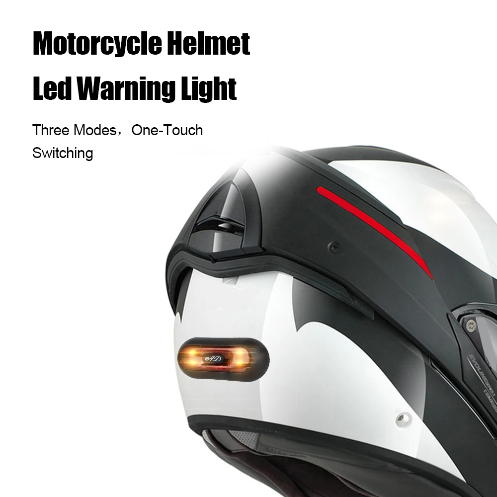 Motorcycle Helmet LED Light Motorbike Safety Helmet Signal Light Cycling Warning Lights Waterproof Rechargeable Blinker
Motorcycle Helmet LED Light Motorbike Safety Helmet Signal Light Cycling Warning Lights Waterproof Rechargeable Blinker