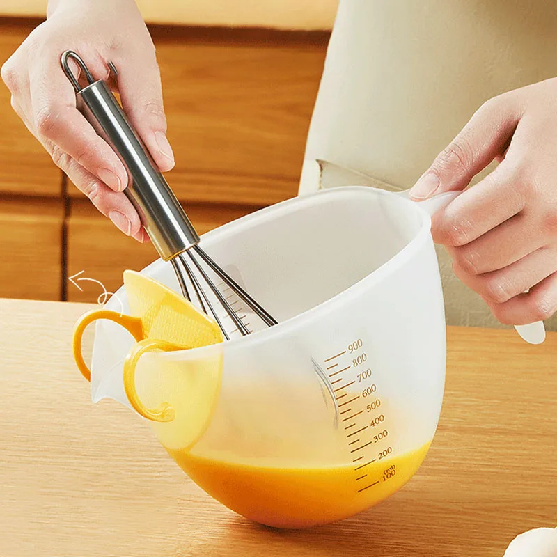 Baking Filter Measuring Cup Household Large-capacity Filter Plate Double-sided Graduated Egg Liquid Filter Bowl Kitchen Utensils
Baking Filter Measuring Cup Household Large-capacity Filter Plate Double-sided Graduated Egg Liquid Filter Bowl Kitchen Utensils