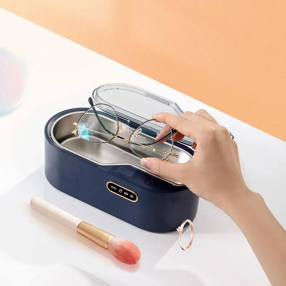 450ML Ultrasonic Cleaner Washing Sonicator Bath For Jewelry Watches Contact Lens Glasses Denture Teeth Household Cleaner
450ML Ultrasonic Cleaner Washing Sonicator Bath For Jewelry Watches Contact Lens Glasses Denture Teeth Household Cleaner