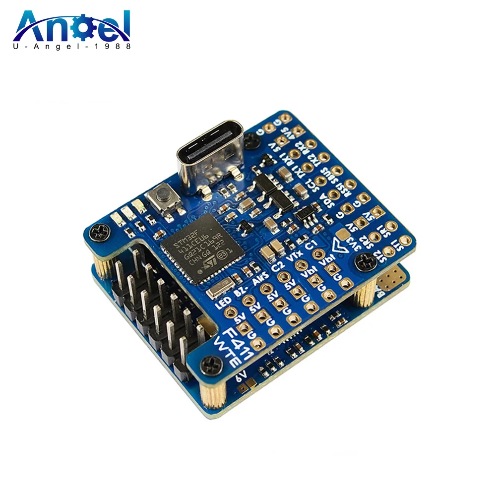 Контроллер полета Matek Mateksys Φ STM32F411 встроенный BEC 5 В выход 2-6S ESC 90A Датчик тока для FPV дрона с неподвижным крылом