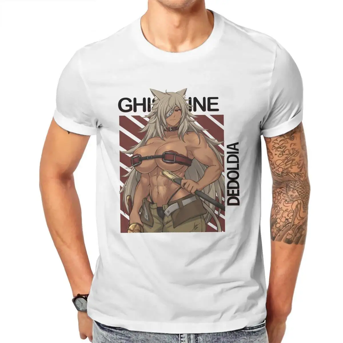 Casual Ghislaine Dedoldia T-Shirts Men Round Neck 100% Cotton T Shirt Jobless Reincarnation Short Sleeve Tees Plus Size Tops
Casual Ghislaine Dedoldia T-Shirts Men Round Neck 100% Cotton T Shirt Jobless Reincarnation Short Sleeve Tees Plus Size Tops