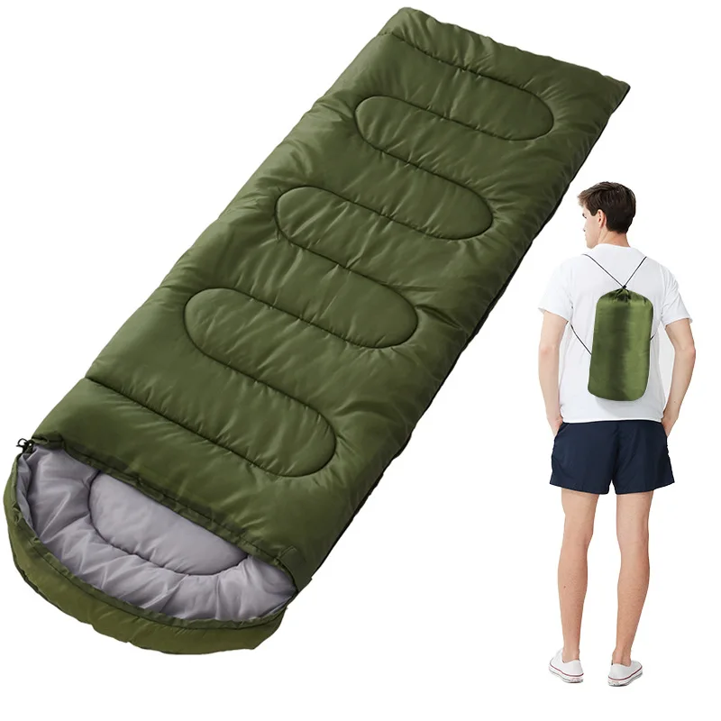 Sleeping Bag Lightweight Waterproof Outdoor Camping Ultralight Cotton 4 Season Spring Summer Autumn Section
Sleeping Bag Lightweight Waterproof Outdoor Camping Ultralight Cotton 4 Season Spring Summer Autumn Section