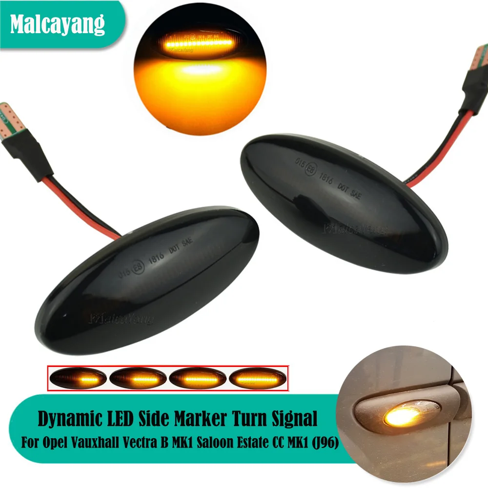 Hight Quality Dynamic LED Side Marker Light Arrow Turn Signal Blinker For Opel/Vauxhall Vectra B MK1 Saloon Estate CC MK1(J96)
Hight Quality Dynamic LED Side Marker Light Arrow Turn Signal Blinker For Opel/Vauxhall Vectra B MK1 Saloon Estate CC MK1(J96)