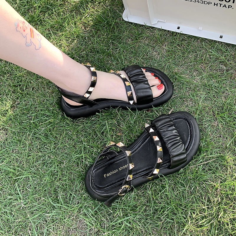 Flats Platform Women Sandals 2022 Summer New Brand Woman Shoes Fashion Dress Slippers Designer Flip Flops Slides Mujer Zapatos
Flats Platform Women Sandals 2022 Summer New Brand Woman Shoes Fashion Dress Slippers Designer Flip Flops Slides Mujer Zapatos
