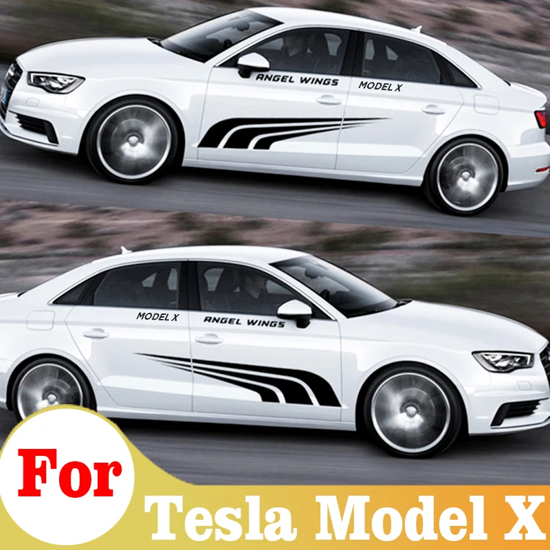 For Tesla Model X Car Stickers Car Long Stripe Skirt Decals Waterproof Self Adhesive Stickers Auto Door Waist Side Accessories
For Tesla Model X Car Stickers Car Long Stripe Skirt Decals Waterproof Self Adhesive Stickers Auto Door Waist Side Accessories