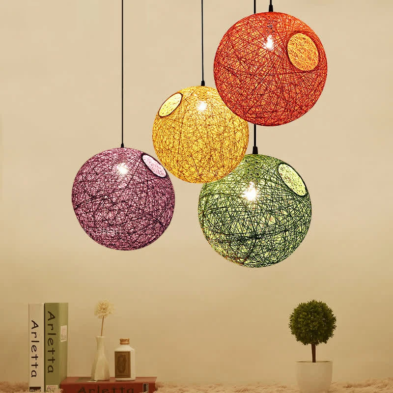 Hemp Ball Led Pendant Lights Modern Hanging Lamp Loft Nordic Pendant Lamp Kitchen Holiday Party Birthday Christmas Decorations
Hemp Ball Led Pendant Lights Modern Hanging Lamp Loft Nordic Pendant Lamp Kitchen Holiday Party Birthday Christmas Decorations