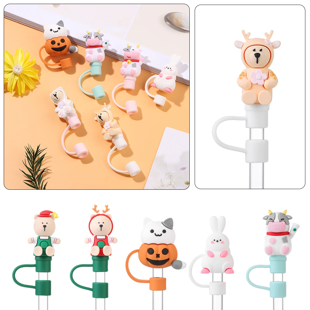 Drinkware Reusable Reusable Dust-proof Straw Tips Cover Cup Accessories Silicone Straw Plug Drinking Dust Cap
Drinkware Reusable Reusable Dust-proof Straw Tips Cover Cup Accessories Silicone Straw Plug Drinking Dust Cap