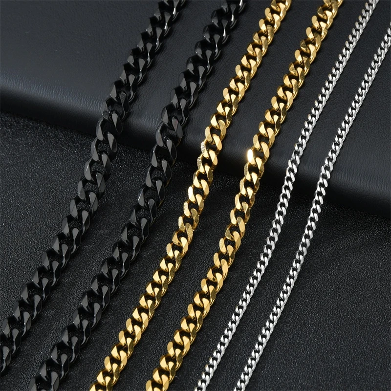 Ailodo Stainless Steel Cuban Link Chain Necklace For Men Women Hiphop Minimalist Necklace Fashion Jewelry Christmas Gift
Ailodo Stainless Steel Cuban Link Chain Necklace For Men Women Hiphop Minimalist Necklace Fashion Jewelry Christmas Gift