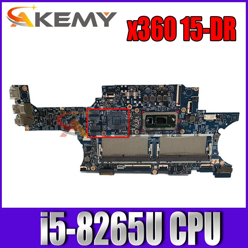 Akemy L53569-601 18748-1 оригинальная материнская плата SREJQ i5-8265U CPU GM для HP ENVY X360 15-DR 15T-DR материнская плата для ноутбука
Akemy L53569-601 18748-1 оригинальная материнская плата SREJQ i5-8265U CPU GM для HP ENVY X360 15-DR 15T-DR материнская плата для ноутбука