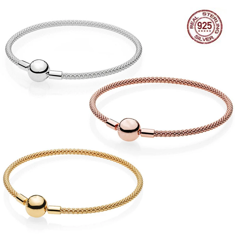 Взрывчатый плетеный браслет с шармами женский простой браслет из стерлингового серебра S925 подходит для оригинальных бусин Pandora DIY ювелирны...
Взрывчатый плетеный браслет с шармами женский простой браслет из стерлингового серебра S925 подходит для оригинальных бусин Pandora DIY ювелирны...