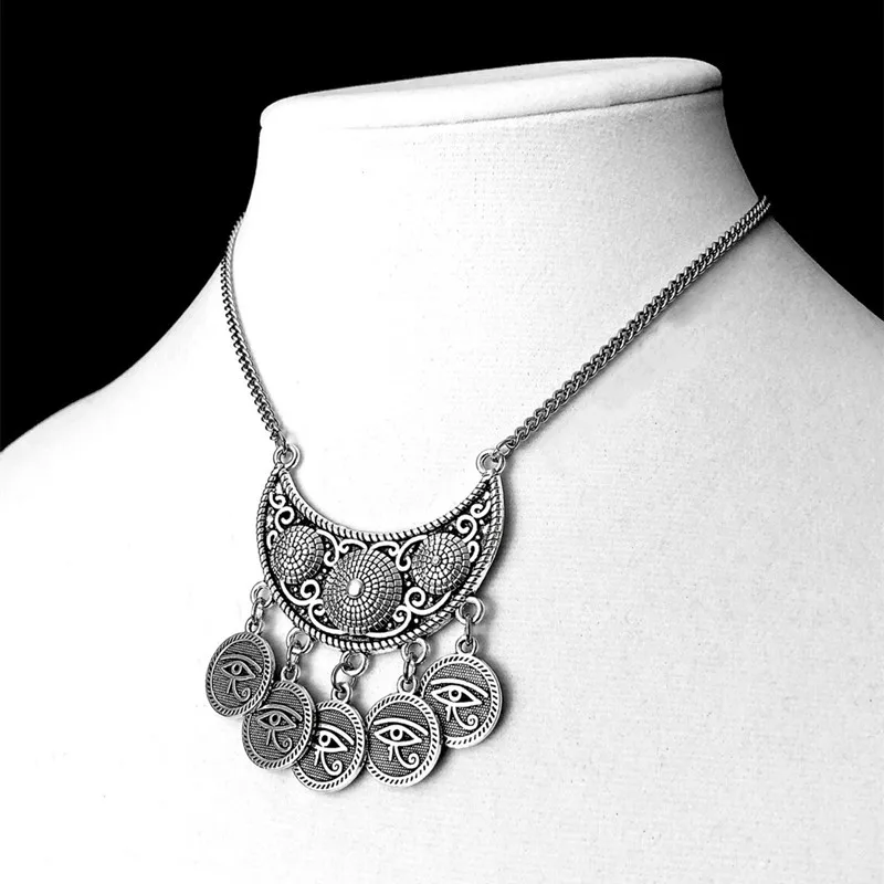Eye of Horus, Egyptian Jewelry, Gothic, Gothic Jewelry, Horus Necklace, Witchcraft Jewelry, Pagan,Silver Eye, Coin Necklace
Eye of Horus, Egyptian Jewelry, Gothic, Gothic Jewelry, Horus Necklace, Witchcraft Jewelry, Pagan,Silver Eye, Coin Necklace