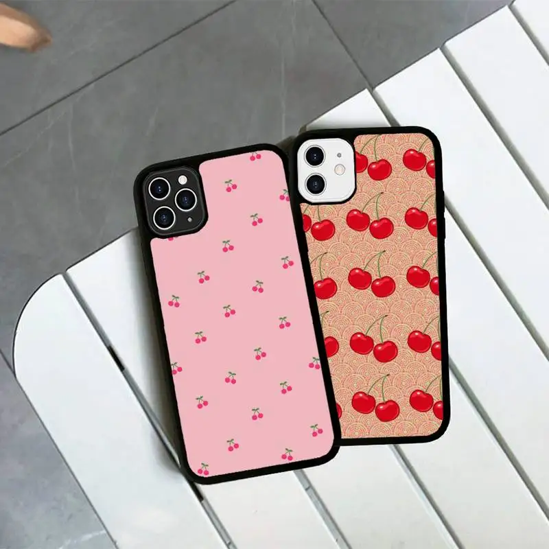 Yinuoda Sweet Cherry Phone Case Silicone PC+TPU Case for iPhone 11 12 13 Pro Max 8 7 6 Plus X SE XR Hard Fundas
Yinuoda Sweet Cherry Phone Case Silicone PC+TPU Case for iPhone 11 12 13 Pro Max 8 7 6 Plus X SE XR Hard Fundas