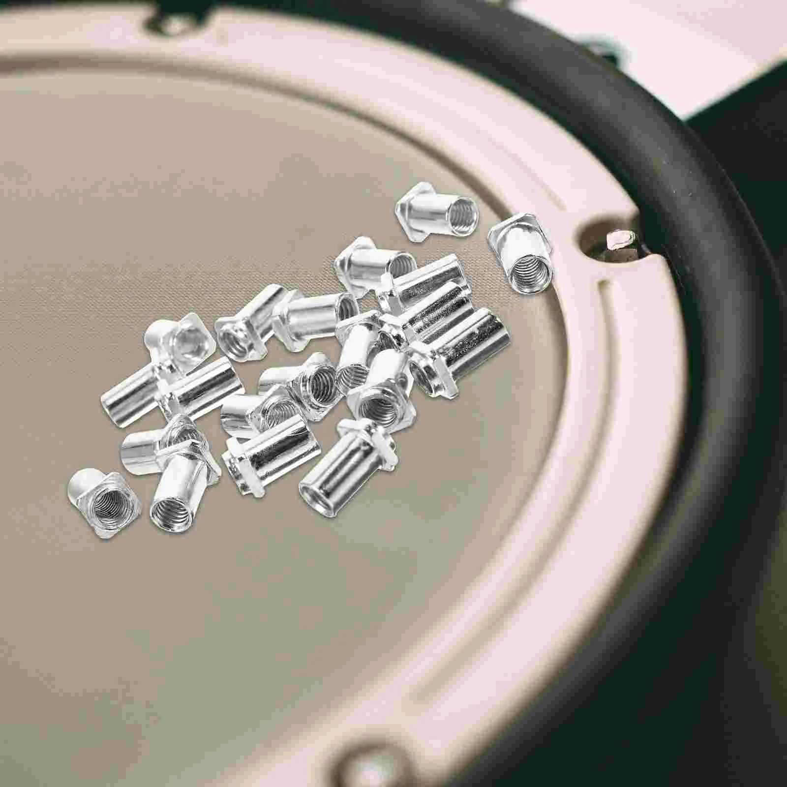 20 Pcs Bass Drum Electric Guitar Accessories Swivel Nut Replacement Iron Floor Accessory
20 Pcs Bass Drum Electric Guitar Accessories Swivel Nut Replacement Iron Floor Accessory