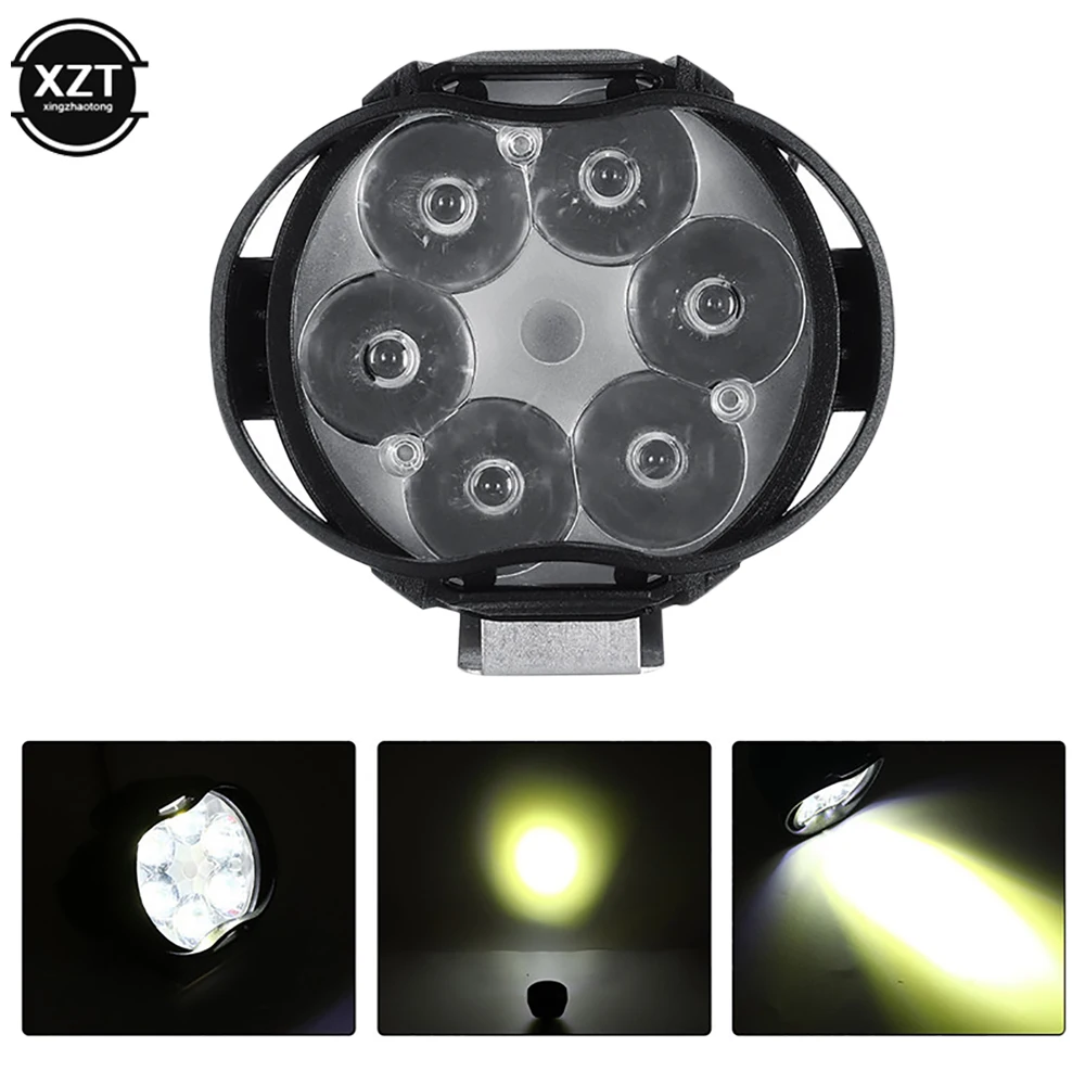 2PCS Motorcycle Headlights Headlamp Spotlights Fog Head Light 6 LED Motorcycles Working Spot Light Assemblie Driving Lamp
2PCS Motorcycle Headlights Headlamp Spotlights Fog Head Light 6 LED Motorcycles Working Spot Light Assemblie Driving Lamp