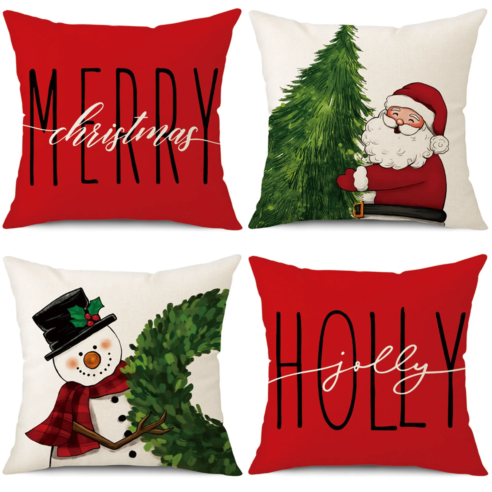 Christmas Theme Pillow Covers Soft & Comfortable Pillow Covers for Bedroom Sofa Balcony Decoration
Christmas Theme Pillow Covers Soft & Comfortable Pillow Covers for Bedroom Sofa Balcony Decoration