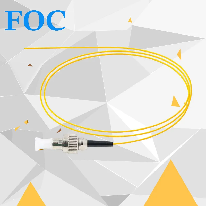 50Pcs Free Shipping Fiber Optic Pigtail ST/PC Singlemode SM 9/125 Optical Fiber Pigtail 1 Meter
50Pcs Free Shipping Fiber Optic Pigtail ST/PC Singlemode SM 9/125 Optical Fiber Pigtail 1 Meter