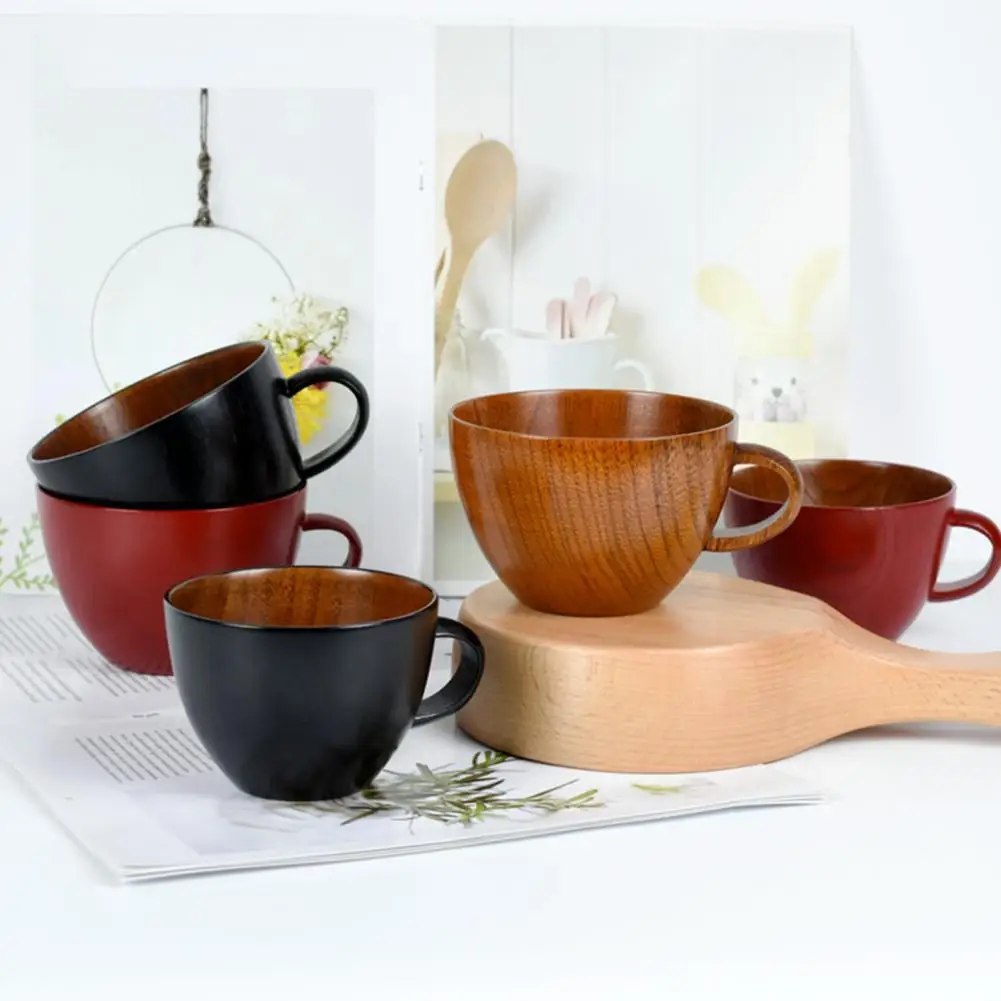 Compact Design Great Wooden Handle Coffee Drinking Mug Simple Coffee Cup Easy to Clean for Beverage
Compact Design Great Wooden Handle Coffee Drinking Mug Simple Coffee Cup Easy to Clean for Beverage