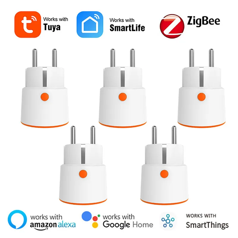 Smart Plug Tuya Zigbee 16A EU Socket With Power Energy Monitor Socket Smart Home Work With Alice Alexa Google Home Tuya Hub
Smart Plug Tuya Zigbee 16A EU Socket With Power Energy Monitor Socket Smart Home Work With Alice Alexa Google Home Tuya Hub