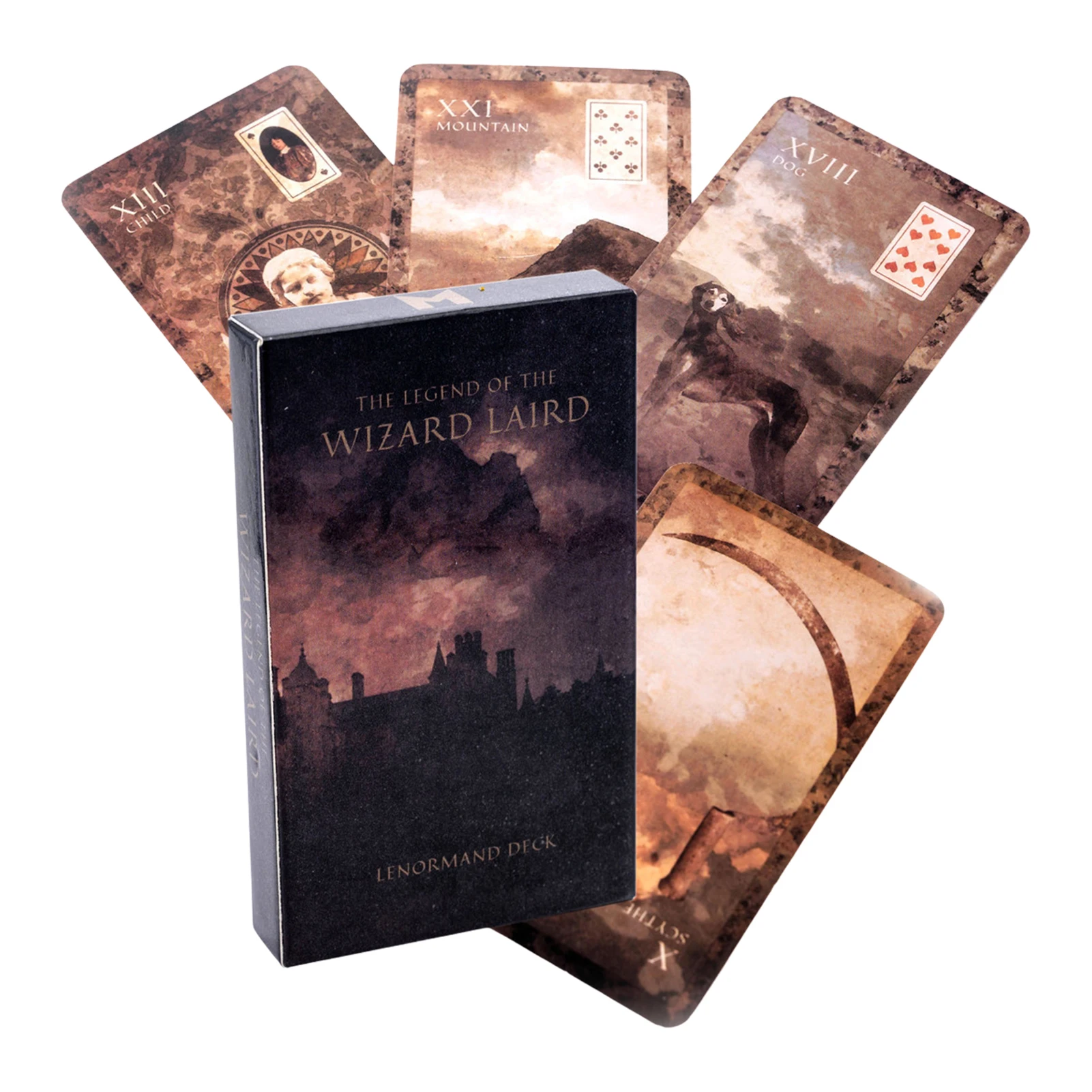 The Legend Of The Wizard Laird Lenormand Tarot Cards Deck Board Game Card Leisure Game Table Game Gift Fortune-telling Oracle
The Legend Of The Wizard Laird Lenormand Tarot Cards Deck Board Game Card Leisure Game Table Game Gift Fortune-telling Oracle