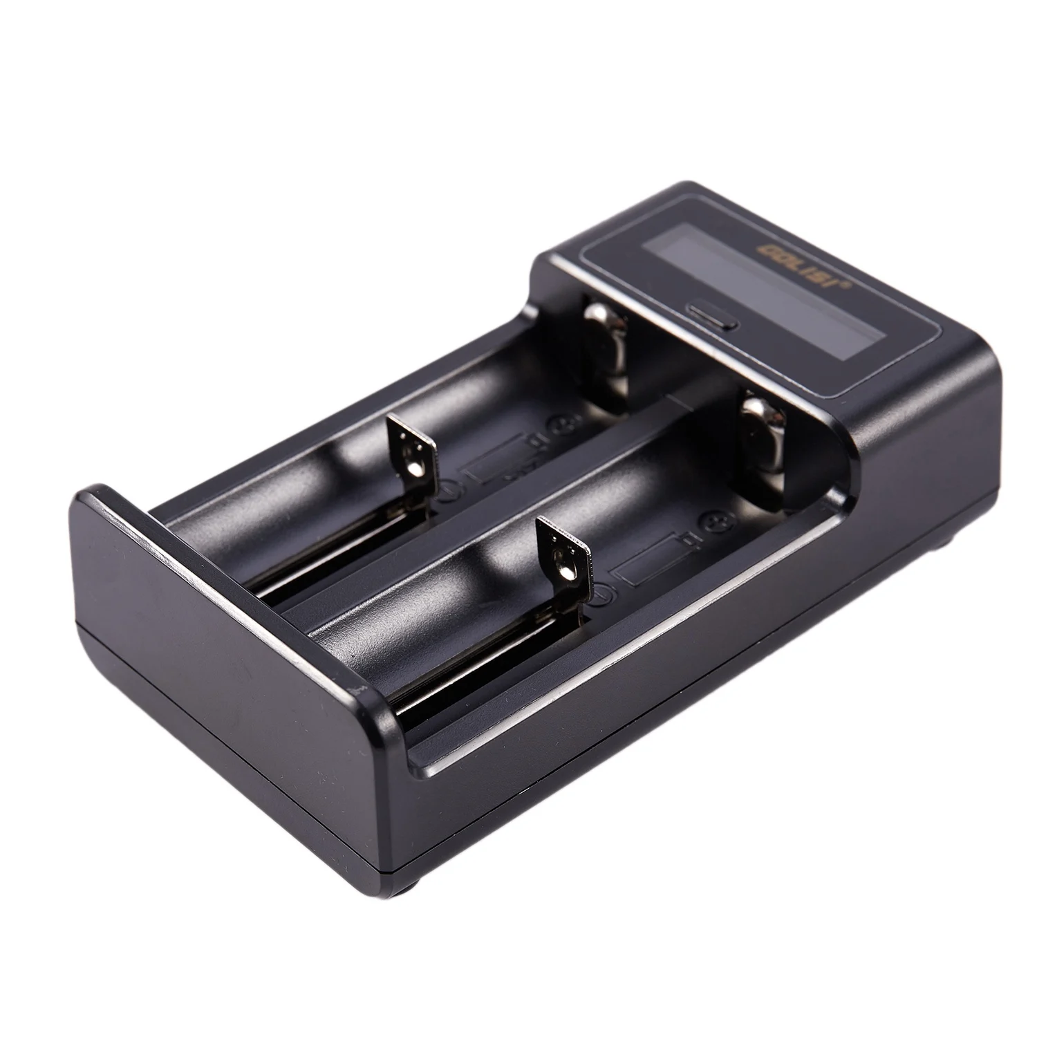 Golisi I2 2.0A Mini Smart Battery Charger Quick Charge Lcd Display 18650 26650 20700 21700 Rechargeable Charger For Battery
Golisi I2 2.0A Mini Smart Battery Charger Quick Charge Lcd Display 18650 26650 20700 21700 Rechargeable Charger For Battery