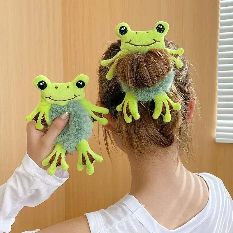 Cartoon Cute Animal Rubber Band for Girls Plush Ponytail Maruko Hair Tie Elastic Hair Ring Headwear Girls Kids Hair Accessories
Cartoon Cute Animal Rubber Band for Girls Plush Ponytail Maruko Hair Tie Elastic Hair Ring Headwear Girls Kids Hair Accessories