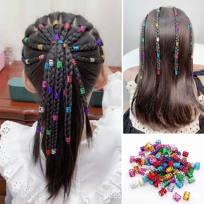 100pcs Multi Color Charms Hair Braid Dread Dreadlock Beads Clips Cuffs Rings Jewelry Dreadlock Clasps Accessories
100pcs Multi Color Charms Hair Braid Dread Dreadlock Beads Clips Cuffs Rings Jewelry Dreadlock Clasps Accessories