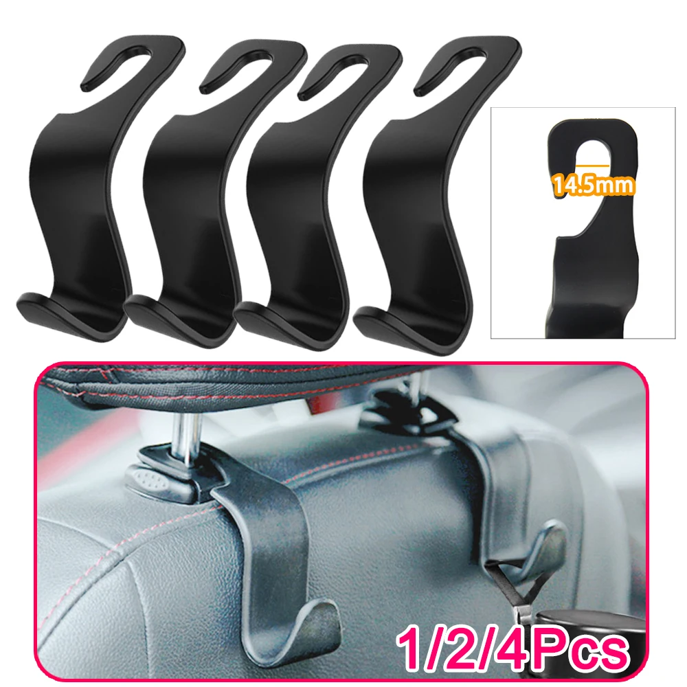 4/2/1 PCS Car Seat Headrest Hook for Auto Back Seat Organizer Hanger Storage Holder for Handbag Purse Bags Clothes Coats
4/2/1 PCS Car Seat Headrest Hook for Auto Back Seat Organizer Hanger Storage Holder for Handbag Purse Bags Clothes Coats