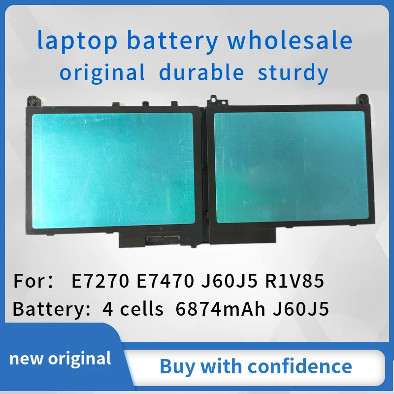 New J60J5 Laptop Battery For E7270 E7470 J60J5 R1V85 MC34Y R1V85 7.6V 55Wh original
New J60J5 Laptop Battery For E7270 E7470 J60J5 R1V85 MC34Y R1V85 7.6V 55Wh original