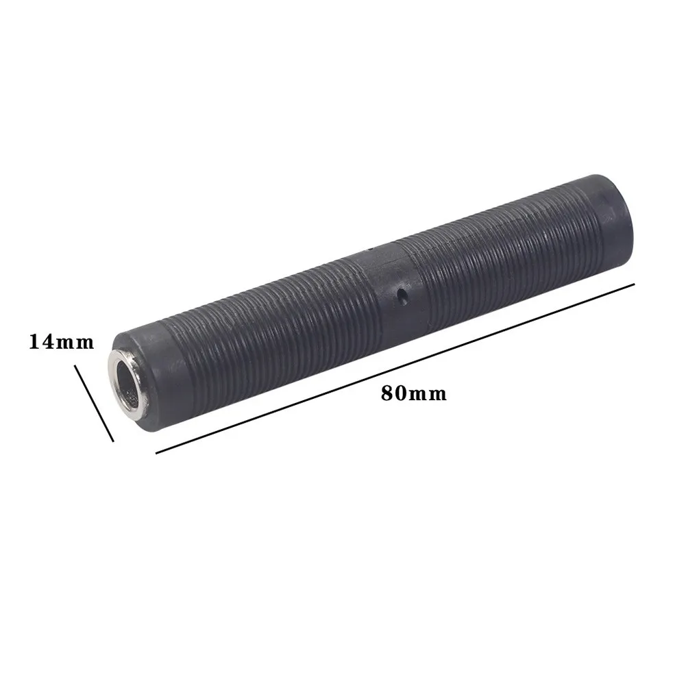Jack F/F Mono 4PCS Coupler Male Mic 1/4 Inch 6.35mm Adapter Audio Cables Connector Coupler Female Black Durable
Jack F/F Mono 4PCS Coupler Male Mic 1/4 Inch 6.35mm Adapter Audio Cables Connector Coupler Female Black Durable