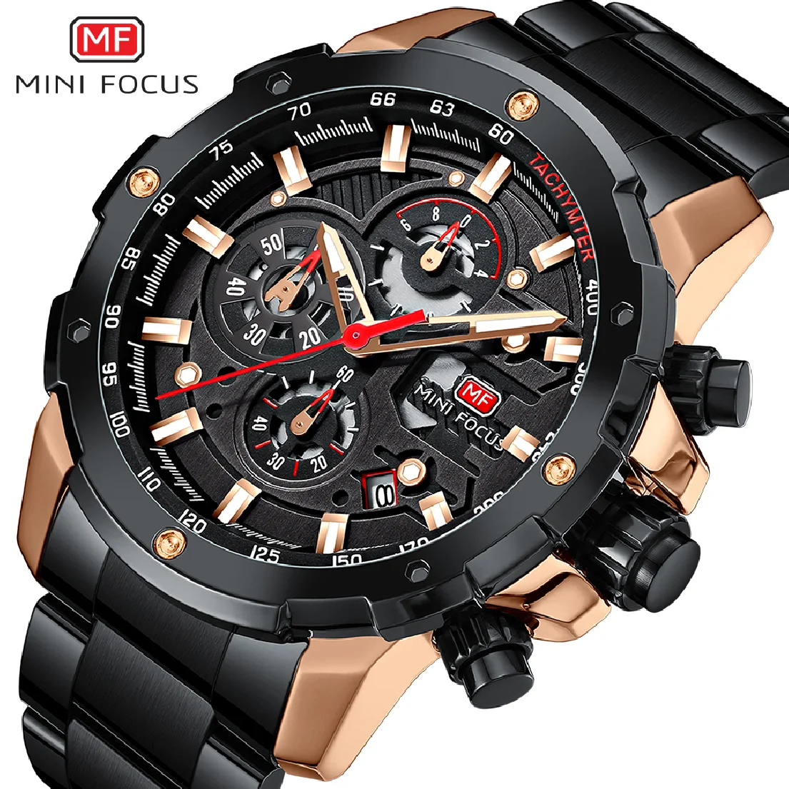 MINI FOCUS Luxury Brand Men's Watch Business Man Stainless Steel Quartz Clock Waterproof Chronograph Watches Relogio Masculino
MINI FOCUS Luxury Brand Men's Watch Business Man Stainless Steel Quartz Clock Waterproof Chronograph Watches Relogio Masculino