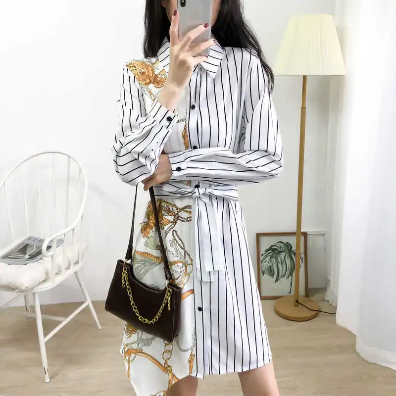 Женское однобортное платье на шнуровке, асимметричное винтажное платье с длинным рукавом и поясом, модель E113 на осень, 2022
Женское однобортное платье на шнуровке, асимметричное винтажное платье с длинным рукавом и поясом, модель E113 на осень, 2022