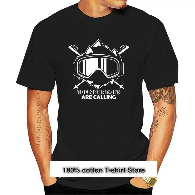 Camiseta de The Mountains are calling para hombre y mujer, camisa de esquí y Snowboard, 496
Camiseta de The Mountains are calling para hombre y mujer, camisa de esquí y Snowboard, 496