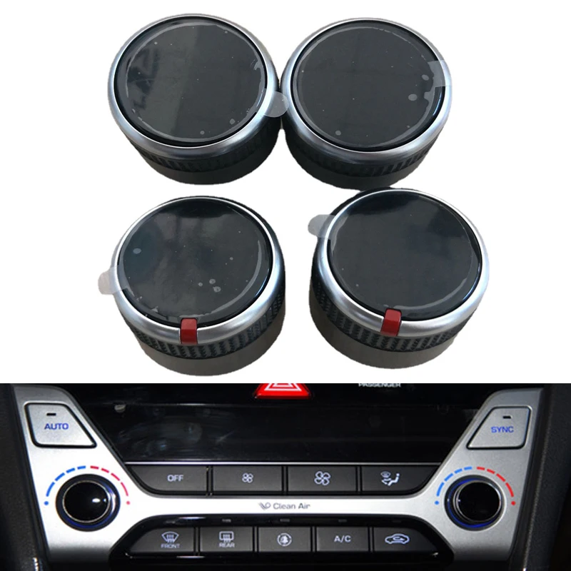 

Car Radio Volume Adjustment Audio Power Knob A/C Control Switch Button For Hyundai Elantra AD 2015-2019