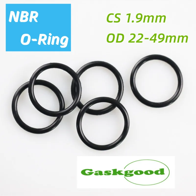 100pcs O Ring Gasket CS1.9mm OD22-49mm NBR Automobile Nitrile Rubber Round O Type Corrosion Oil Resist Sealing Washer Black
100pcs O Ring Gasket CS1.9mm OD22-49mm NBR Automobile Nitrile Rubber Round O Type Corrosion Oil Resist Sealing Washer Black