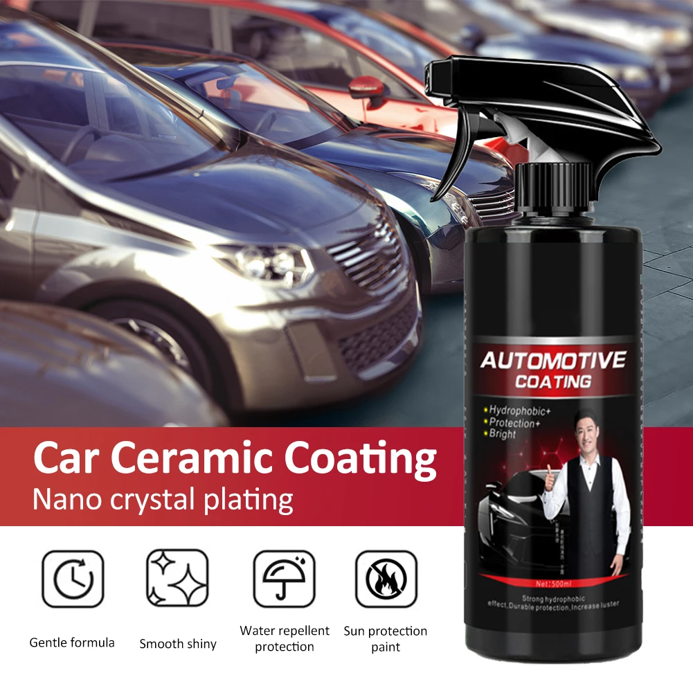 New For Car 500ML 9H Hardness Car Detailing Ceramic Coating Car Products Ceramic Coating Nano Glass Plated Crystal Car Polish
New For Car 500ML 9H Hardness Car Detailing Ceramic Coating Car Products Ceramic Coating Nano Glass Plated Crystal Car Polish