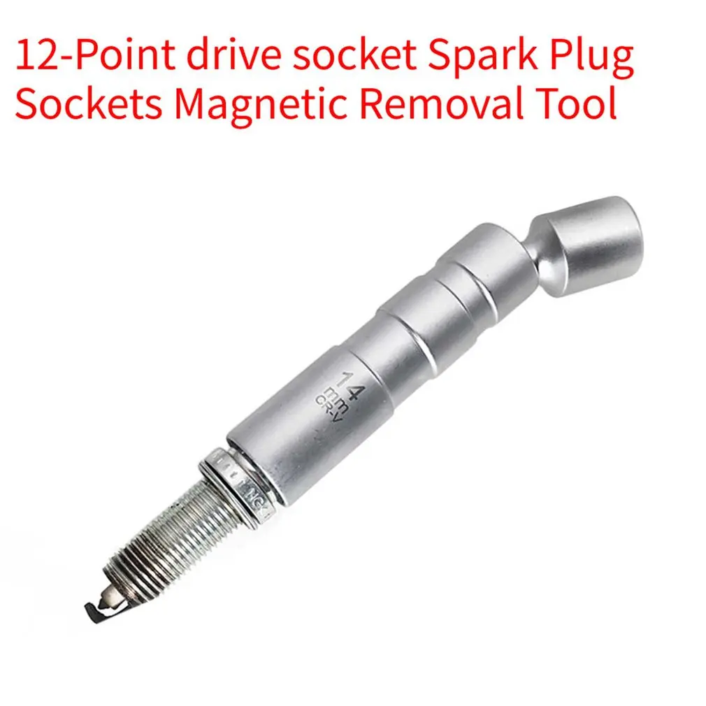 Universal 14mm 16mm Point Remover Wrench Magnetic Spark Plug Sleeve Socket Car Removal Tool 12 Angle Thin Wall 3/8" Drive
Universal 14mm 16mm Point Remover Wrench Magnetic Spark Plug Sleeve Socket Car Removal Tool 12 Angle Thin Wall 3/8" Drive